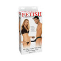 Fetish Fantasy Series For Him or Her Vibrating 6 " Hollow Strap-On Black