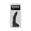 Basix Rubber Works Fat Boy 10 " Dildo With Balls Black