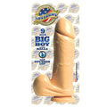 LifeForms Big Boy Dong With Balls & Suction Base 9" (White)
