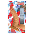 All American Whoppers 7" Vibrating Dong With Balls