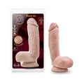 X5 Hard On 8.5 " Dildo with Balls Beige