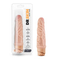 Dr. Skin Cock Vibe 3 Realistic 7.25 " Vibrating Dildo Beige