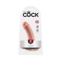 King Cock 6 " Cock Realistic Dildo With Suction Cup Beige