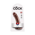 King Cock 6 " Cock Realistic Dildo With Suction Cup Brown