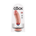 King Cock 8 " Cock Realistic Dildo With Suction Cup Beige