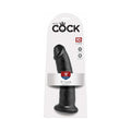 King Cock 9 " Cock Realistic Dildo With Suction Cup Black