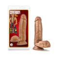 Coverboy Manny The Fireman Realistic 7 " Dildo with Balls Tan