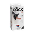 King Cock Strap-On Harness With 6 " Cock Beige