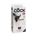 King Cock Strap-On Harness With 7 " Cock Beige