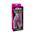 Dillio Adjustable 7 " Strap-On Suspender Harness Set Pink