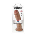 King Cock 10 " Cock Realistic Dildo With Suction Cup Tan