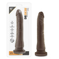 Dr. Skin Basic 8.5 Realistic 8.5 " Dildo Brown