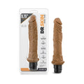 Dr. Skin Cock Vibe 8 Realistic 9.75 " Vibrating Dildo Tan