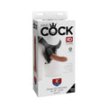 King Cock Strap-on Harness With 6 " Cock Tan