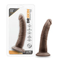 Dr. Skin Realistic 7.5 " Dildo Brown