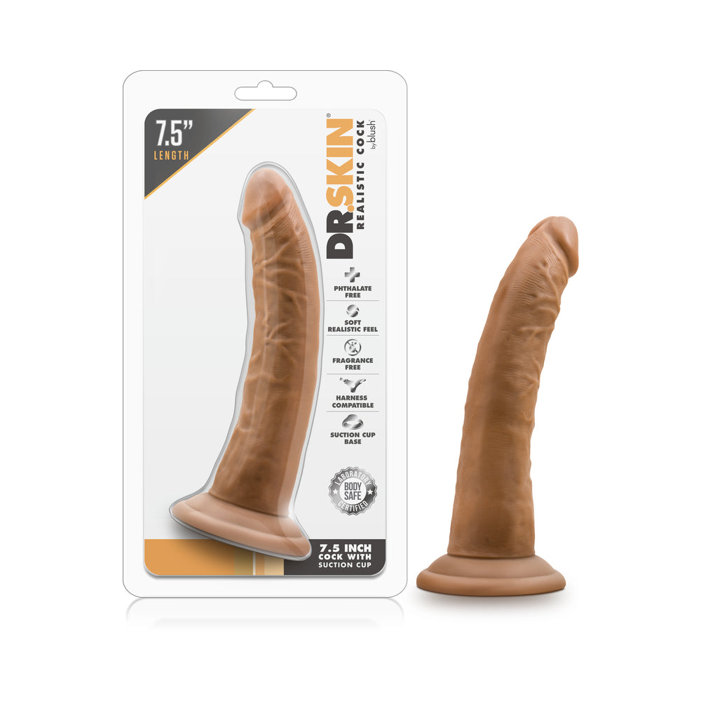 Dr. Skin Realistic 7.5" Dildo Tan