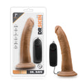 Dr. Skin Dr. Dave Realistic 7 " Vibrating Dildo Tan