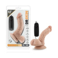 Dr. Skin Dr. Ken Realistic 6.5 " Vibrating Dildo with Balls Beige