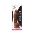 Colours Dual Density 5 " Dildo Brown