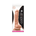 Colours Dual Density 8 " Dildo Beige
