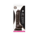 Colours Dual Density 8 " Dildo Dark Brown