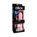King Cock Plus 7.5 " Triple Density Cock With Balls Realistic Suction Cup Dildo Beige