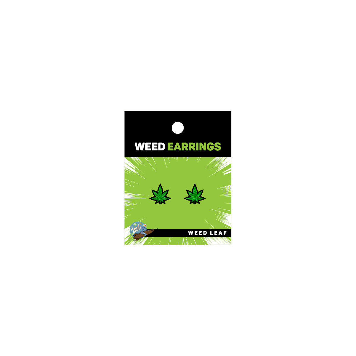 Weed Leaf Earrings