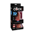 King Cock Plus 6 " Triple Density Cock Realistic Dildo With Suction Cup Brown