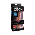 King Cock Plus 7 " Triple Density Cock Realistic Dildo With Suction Cup Tan