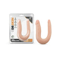 Dr. Skin Mini Double Dong Realistic 12 " Dual-Ended Dildo Beige