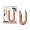 Dr. Skin Mini Double Dong Realistic 12 " Dual-Ended Dildo Tan