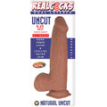 Realcocks Dual Layered Uncut Slider Thick Shaft 9.25 " Brown