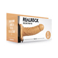 RealRock Realistic 6 " Hollow Strap-On Tan