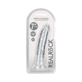 RealRock Crystal Clear Slim 7 " Dildo Clear