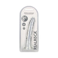 RealRock Crystal Clear Slim 8 " Dildo Clear