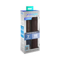Fantasy X-tensions Elite 9 " Silicone Mega Extension Sleeve 3 " Vibrating Brown