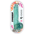 Sweet Sex Cumdrop Bendable 9 " Jelly Dildo Aqua