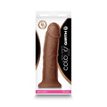 Colours Dual Density Girth 7 " Dildo Brown