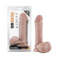 Dr. Skin Dr. William 8 " Dildo with Balls Beige