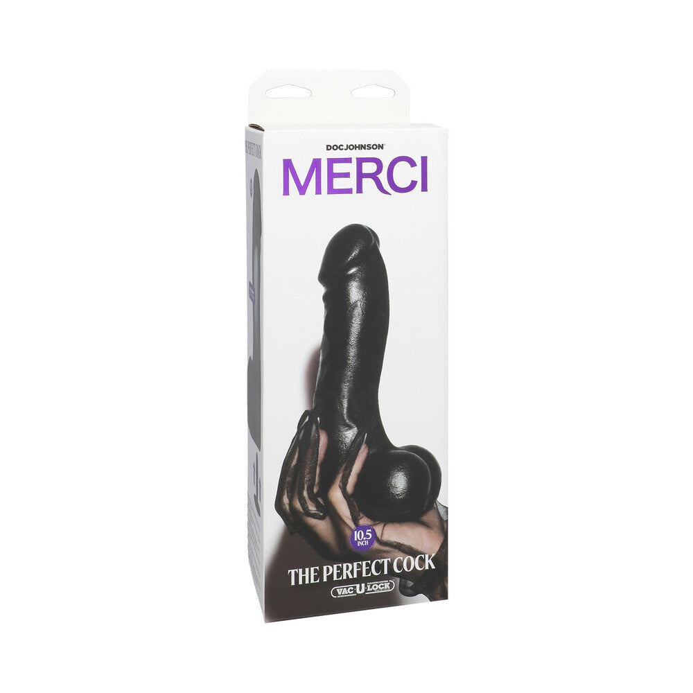 Merci The Perfect Cock 10.5 " Dildo with Removable Vac-U-Lock Suction Cup
