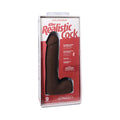 The Realistic Cock 9 " ULTRASKYN Vac-U-Lock Dildo with Balls Chocolate