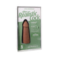 The Realistic Cock 5 " ULTRASKYN Vac-U-Lock Dildo Caramel