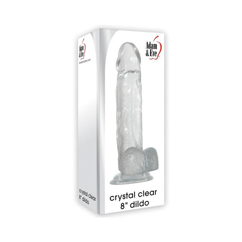 Adam & Eve Crystal Clear 8 " Dildo