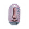 Ouch! Smooth Silicone Curvy Anal Plug 4.6 " Rose Gold
