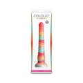Colours Stacked 9 " Dildo Red/Gold