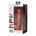 JOCK Real Skin 8 " Silicone Dildo with Balls Medium
