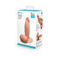 b-Vibe Slipskin Realistic Silicone Dildo 6 " Girthy Mocha