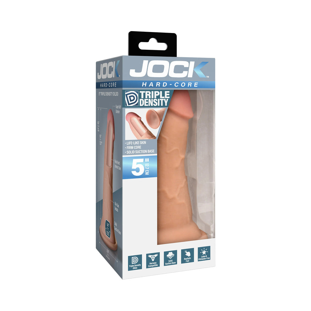 JOCK Hard-Core 5 " Triple Density Dildo