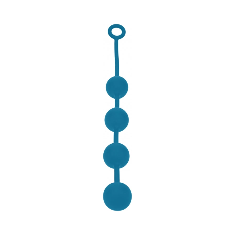 LEVELZ Round Silicone Anal Balls XLarge 50 mm Teal