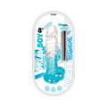 Wet Dreams Dream Boy 8 " Jelly Dildo & Rechargeable Bullet Clear/Aqua Gradient